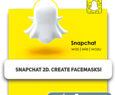 Snapchat 2D. Create facemasks! - Programming for children in Dubai