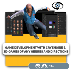 Game development with CryEngine 5. 3D-games of any genres and directions - Programming for children in Dubai