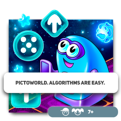 PictoWorld. Algorithms are easy.   - Programming for children in Dubai