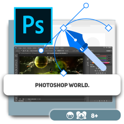 Photoshop world. - Programming for children in Dubai