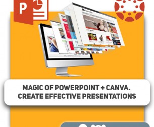 Magic of POWERPOINT + Canva. Create effective presentations - Programming for children in Dubai