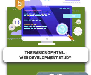 The basics of HTML. Web development study - Programming for children in Dubai