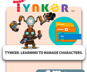 Tynker. Learning to manage characters.  - Programming for children in Dubai
